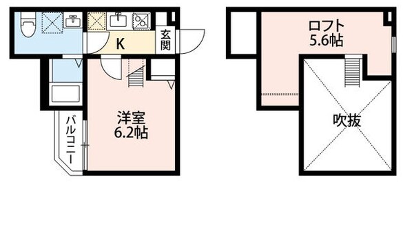 柏駅 徒歩13分 2階の物件間取画像